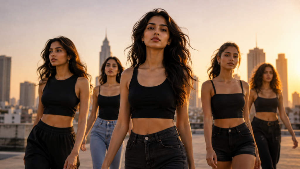 Modeling agency in mumbai models